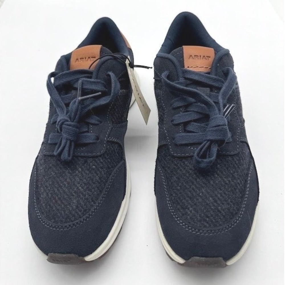 Ariat Fuse Womens Sneakers Navy Blue Leather Textile 10029544 US 6.5B EU 37 NEW